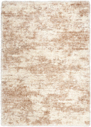 Dreamy Shag DRS10 Ivory Dark Beige Rug - Rectangle