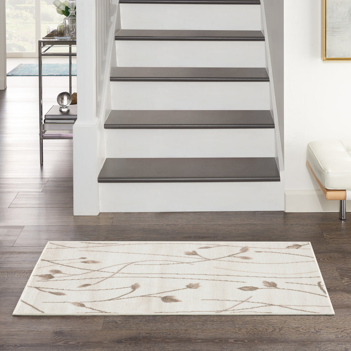 Grafix GRF15 Ivory Beige Rug - room scene
