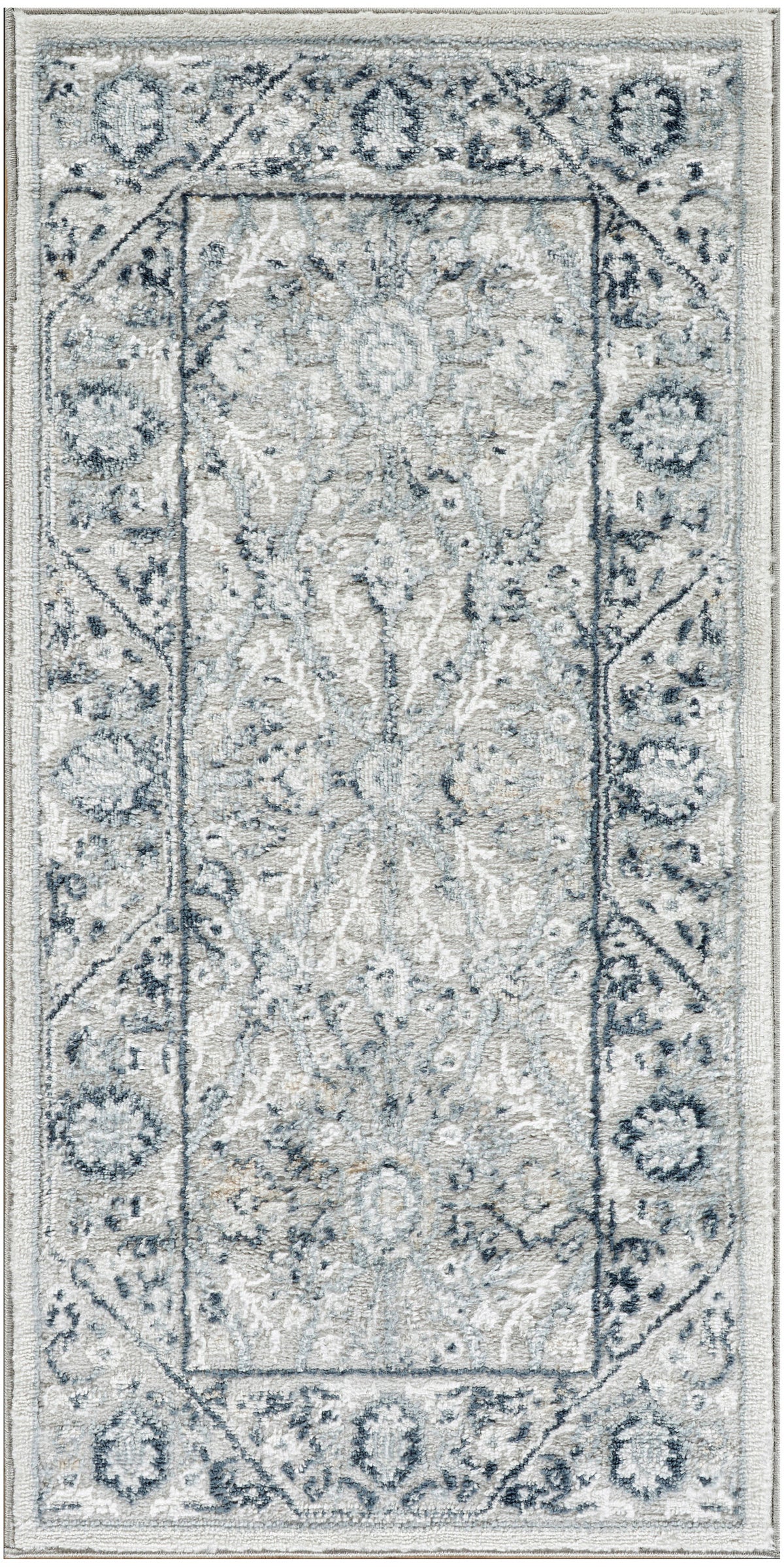Dekor DEK03 Grey Navy Rug - Rectangle