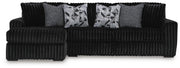 Midnight-Madness 3-Piece Sectional with Chaise