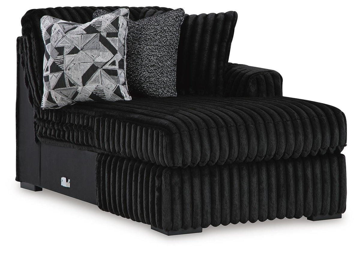 Midnight-Madness Super Chaise and Oversized Chaise
