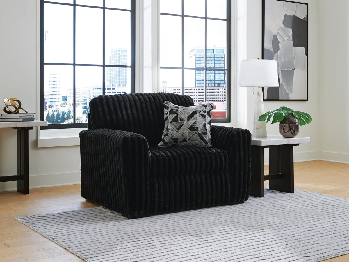 Midnight-Madness Chair and a Half Velvet