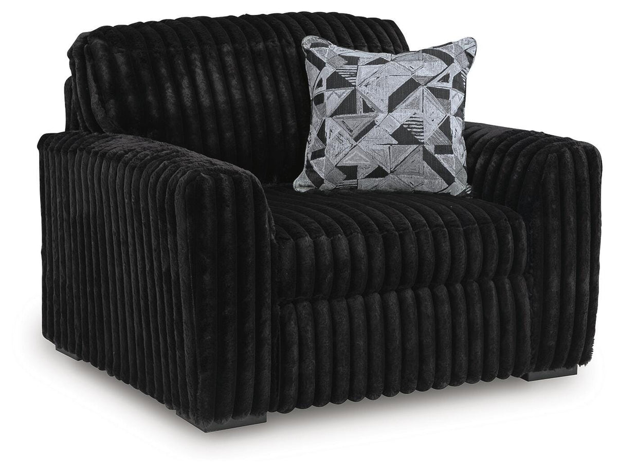 Midnight-Madness Chair and a Half Velvet