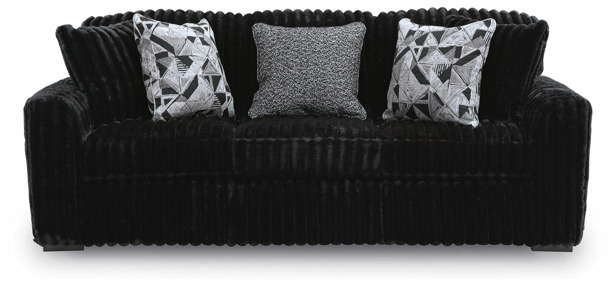 Midnight-Madness Sofa, Loveseat and Oversized Chair