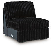 Midnight-Madness Armless Chair Velvet