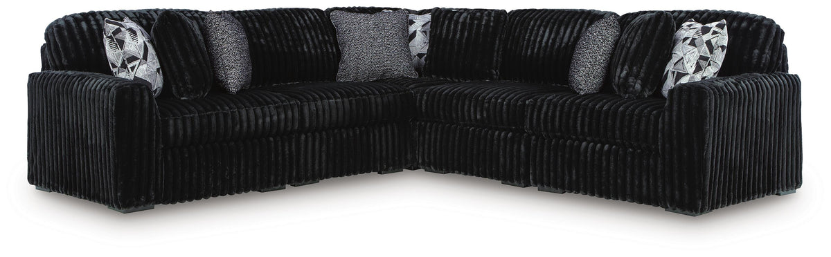 Midnight-Madness 5-Piece Sectional
