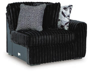 Midnight-Madness RAF Corner Chair Velvet