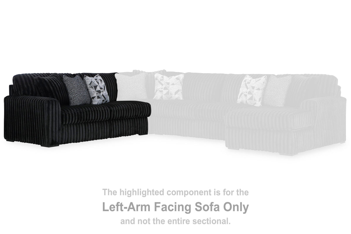 Midnight-Madness LAF Sofa Velvet