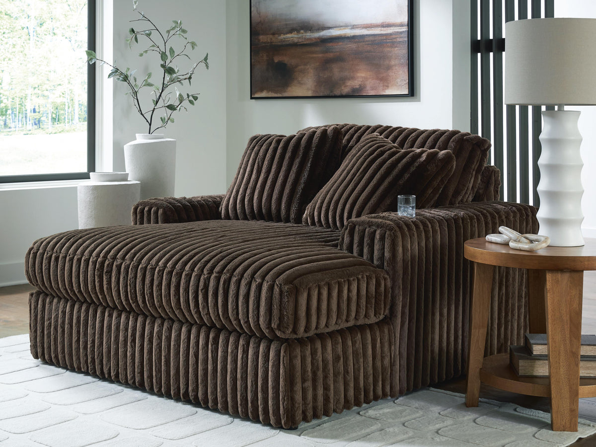 Midnight-Madness Oversized Chaise Velvet