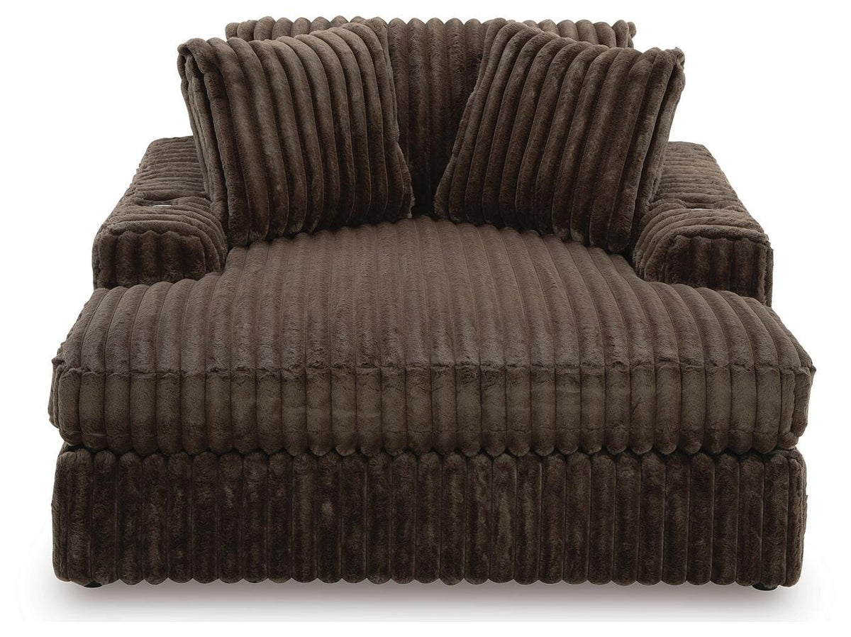 Midnight-Madness Oversized Chaise Velvet