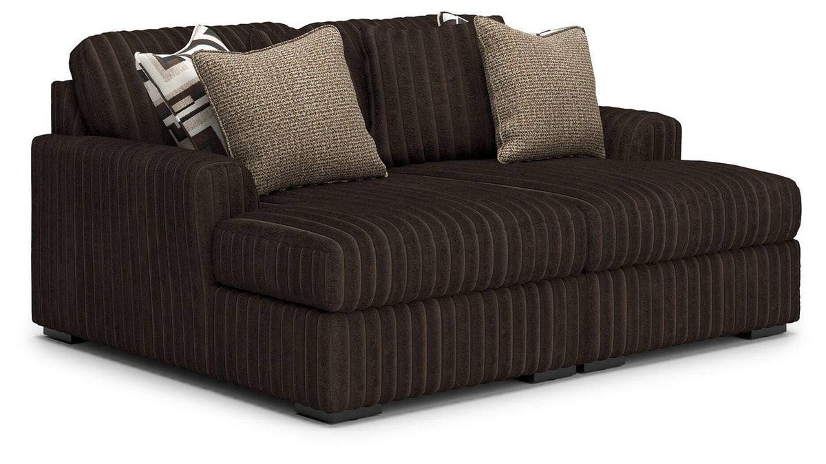 Midnight-Madness Super Chaise Velvet