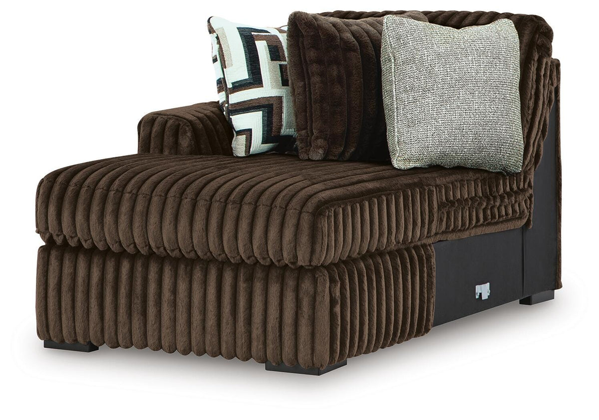Midnight-Madness LAF Corner Chaise Velvet