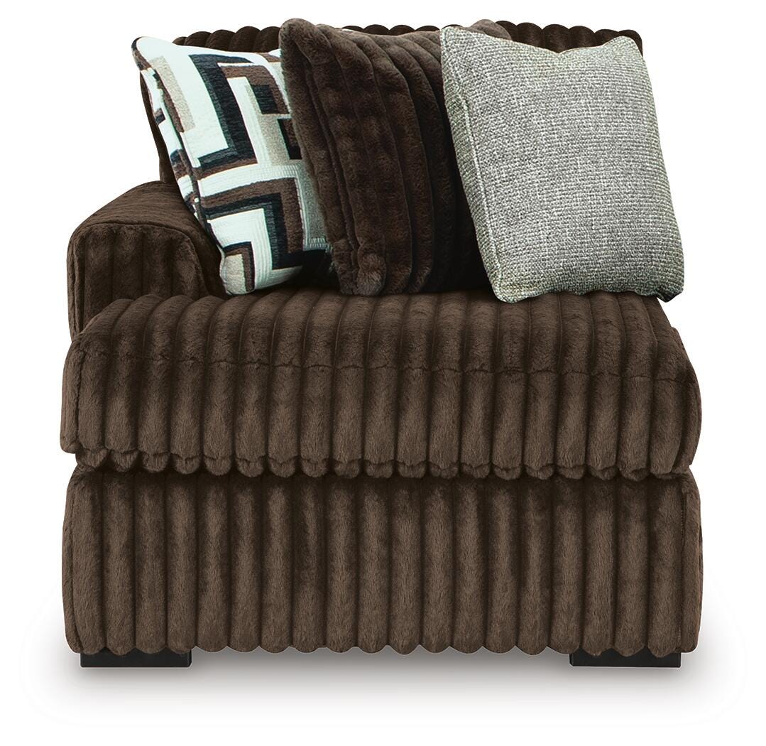 Midnight-Madness LAF Corner Chaise Velvet