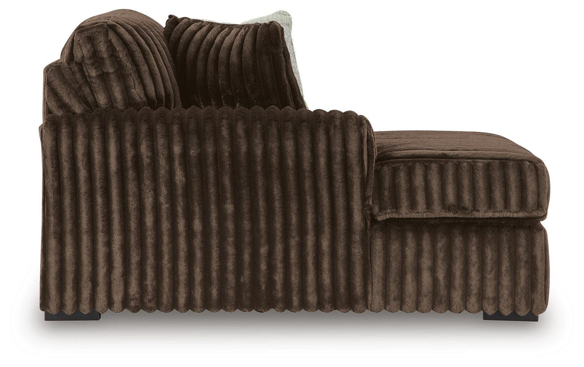 Midnight-Madness LAF Corner Chaise Velvet