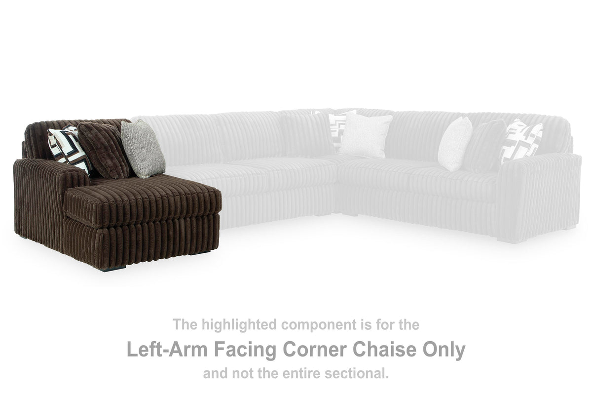 Midnight-Madness LAF Corner Chaise Velvet