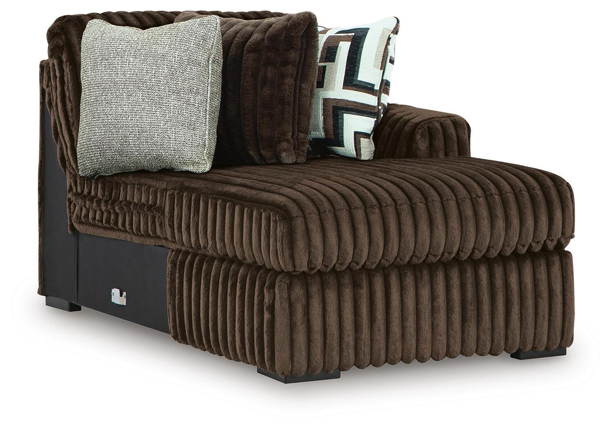 Midnight-Madness RAF Corner Chaise Velvet
