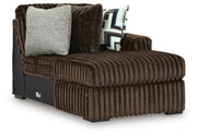 Midnight-Madness RAF Corner Chaise Velvet