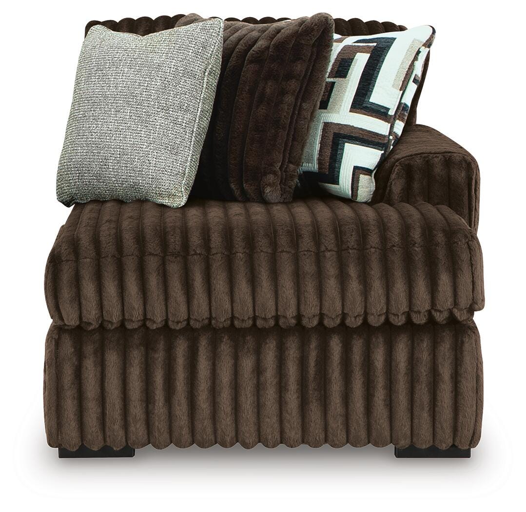 Midnight-Madness RAF Corner Chaise Velvet