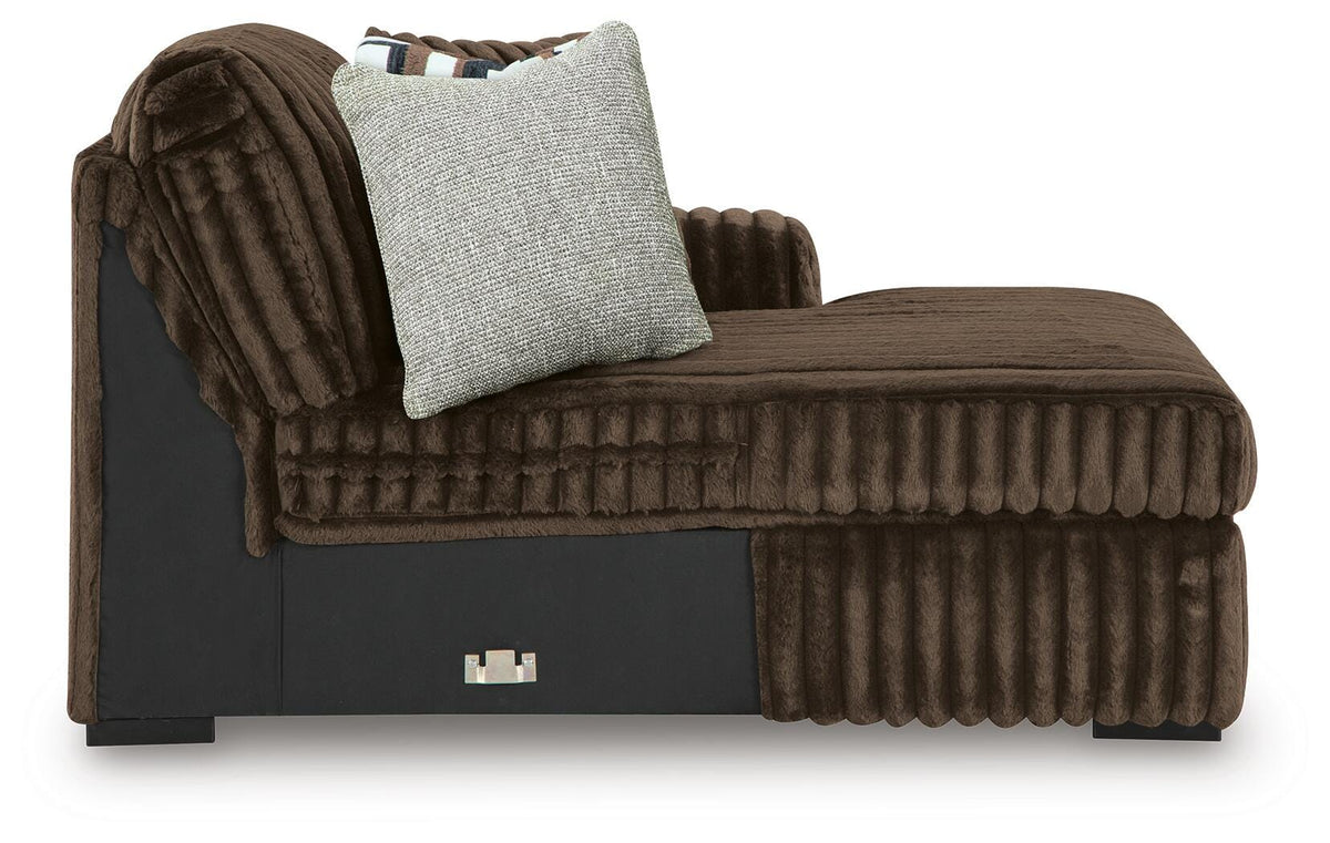 Midnight-Madness RAF Corner Chaise Velvet