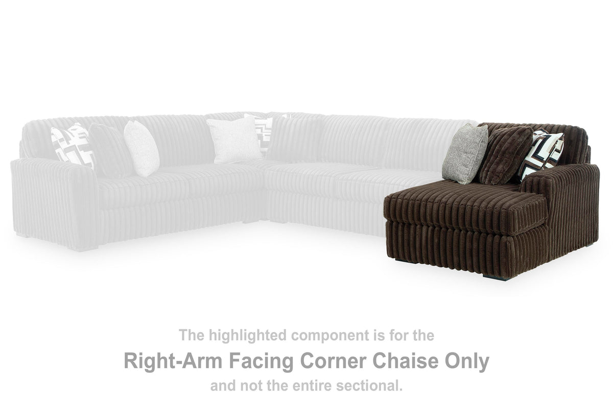 Midnight-Madness RAF Corner Chaise Velvet