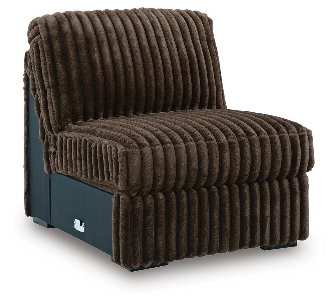 Midnight-Madness Armless Chair Velvet