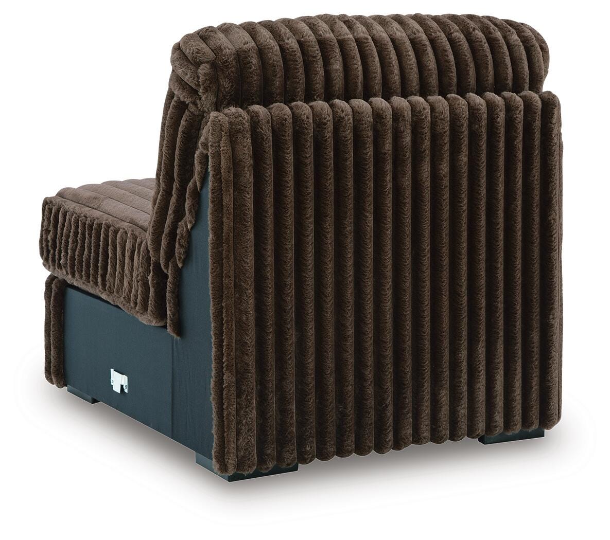 Midnight-Madness Armless Chair Velvet