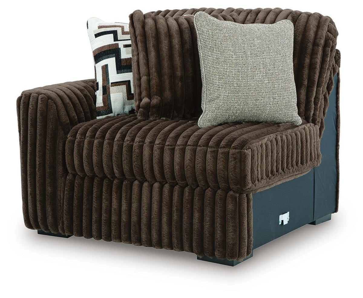 Midnight-Madness LAF Corner Chair Velvet