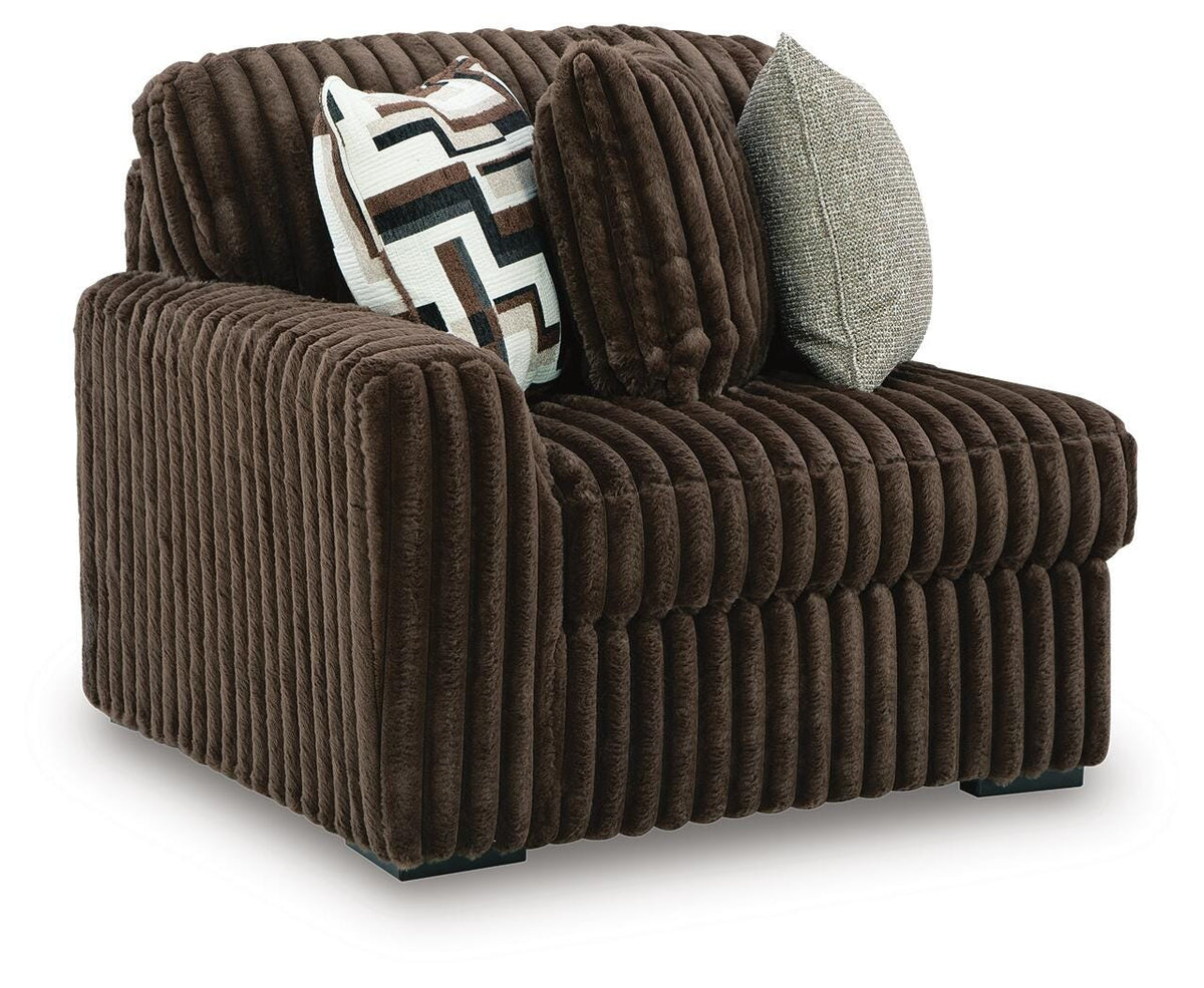 Midnight-Madness LAF Corner Chair Velvet