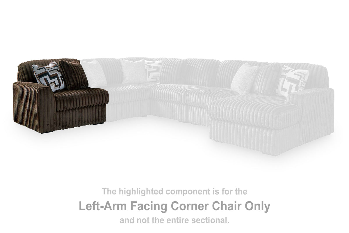 Midnight-Madness LAF Corner Chair Velvet
