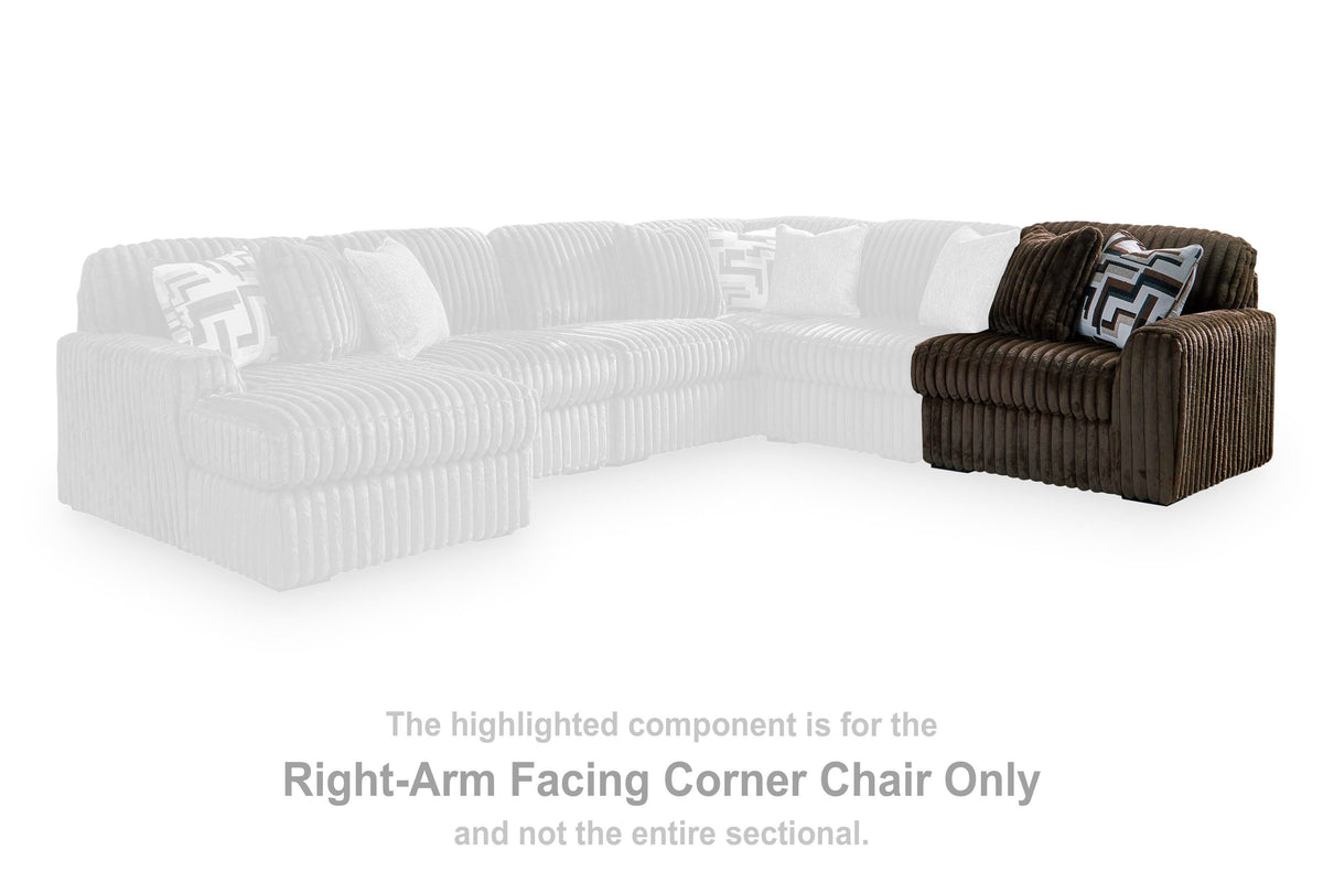 Midnight-Madness RAF Corner Chair Velvet