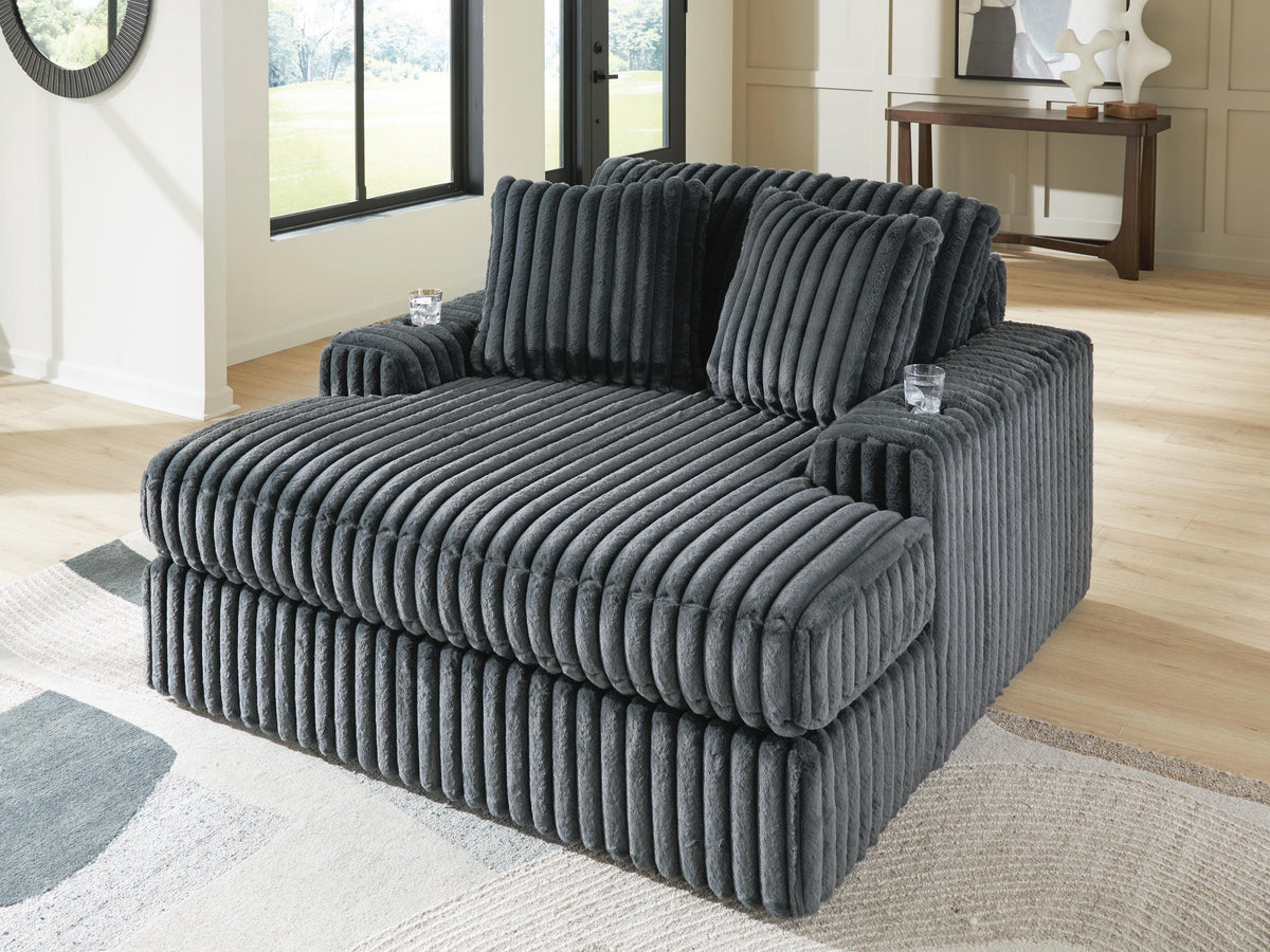 Midnight-Madness Oversized Chaise Velvet