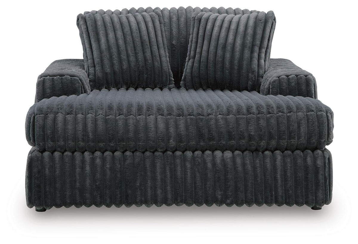 Midnight-Madness Oversized Chaise Velvet