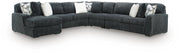 Midnight-Madness 5-Piece Sectional with Chaise