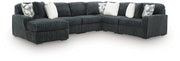 Midnight-Madness 6-Piece Sectional with Chaise