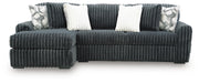 Midnight-Madness 2-Piece Sectional Sofa Chaise