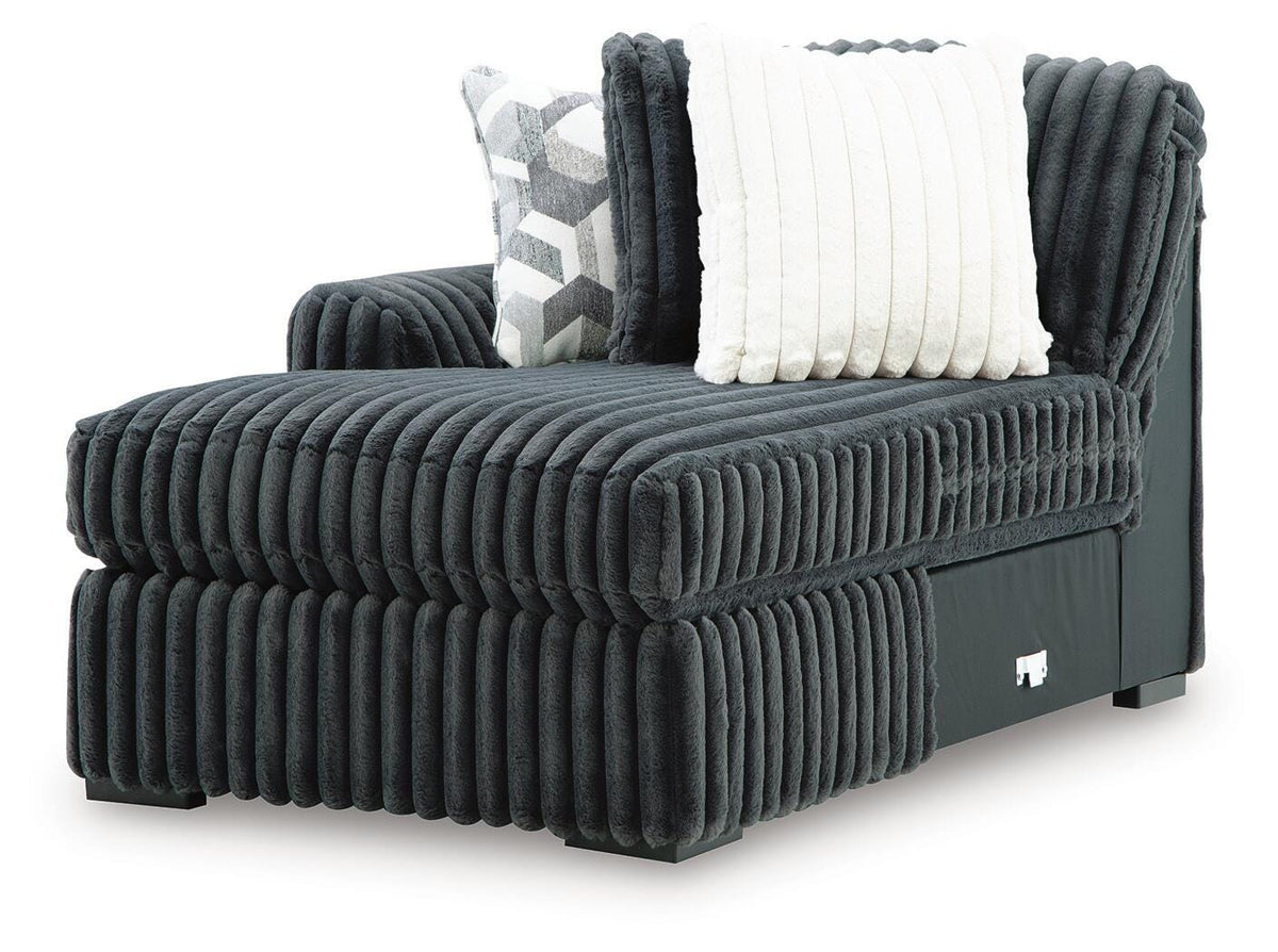Midnight-Madness LAF Corner Chaise Velvet