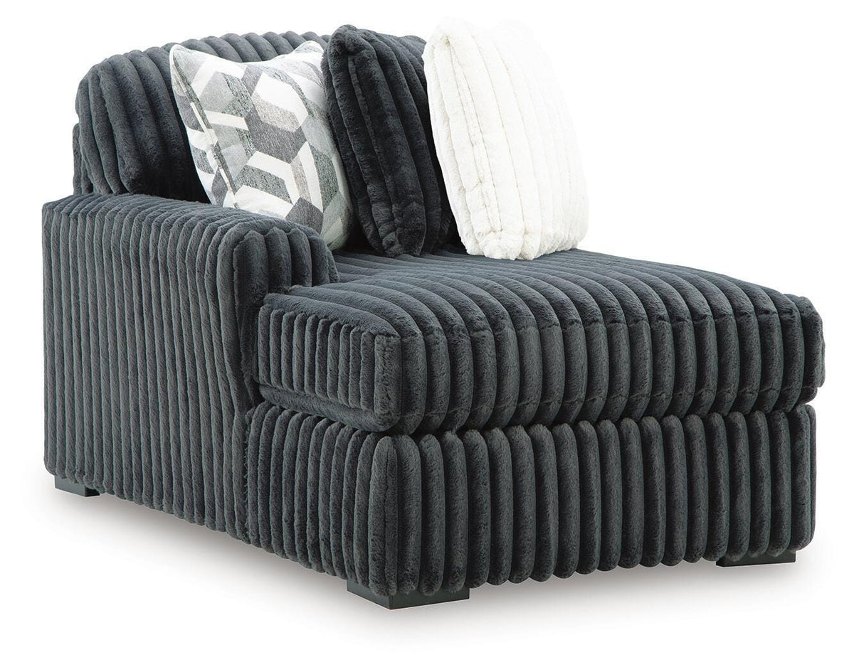 Midnight-Madness LAF Corner Chaise Velvet