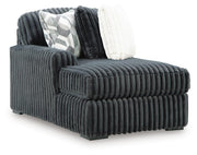 Midnight-Madness LAF Corner Chaise Velvet