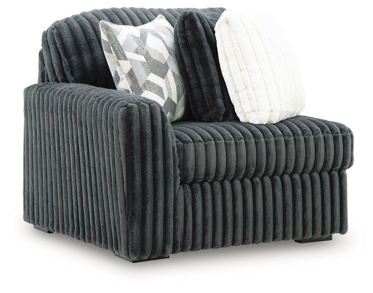 Midnight-Madness LAF Corner Chair Velvet