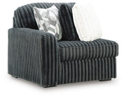 Midnight-Madness LAF Corner Chair Velvet