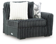 Midnight-Madness RAF Corner Chair Velvet