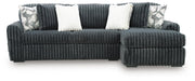 Midnight-Madness 2-Piece Sectional Sofa Chaise