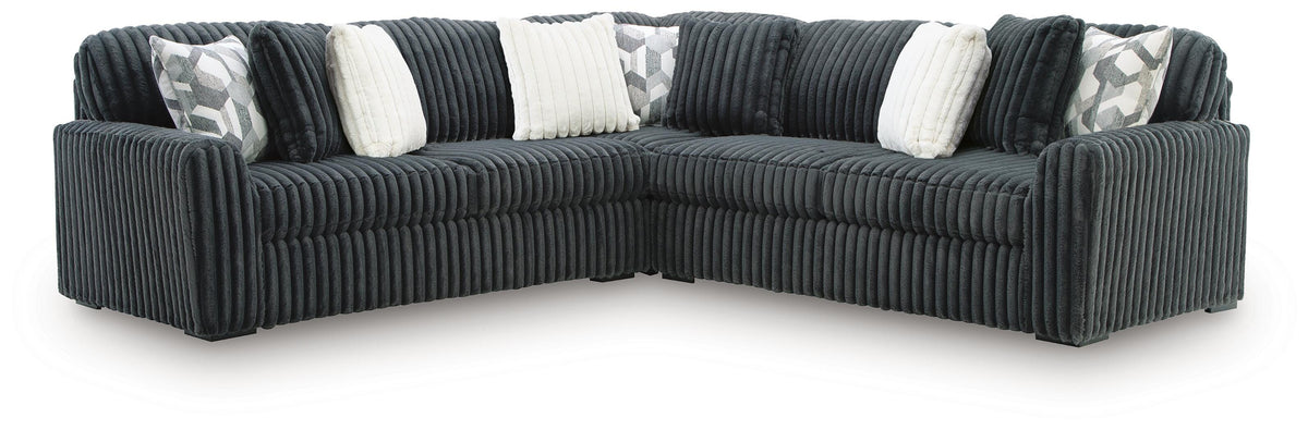 Midnight-Madness 3-Piece Sectional