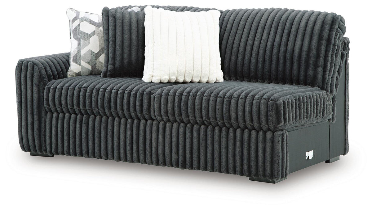 Midnight-Madness 3-Piece Sectional with Chaise