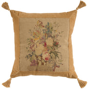 Vintage Pillow V8061 Beige 25" x 25" Throw Pillows