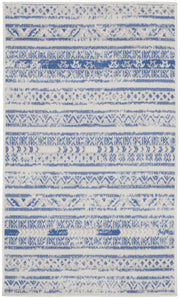Whimsicle WHS16 Ivory Blue Rug - Rectangle