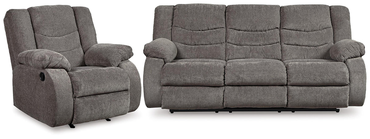 Tulen Reclining Sofa and Recliner
