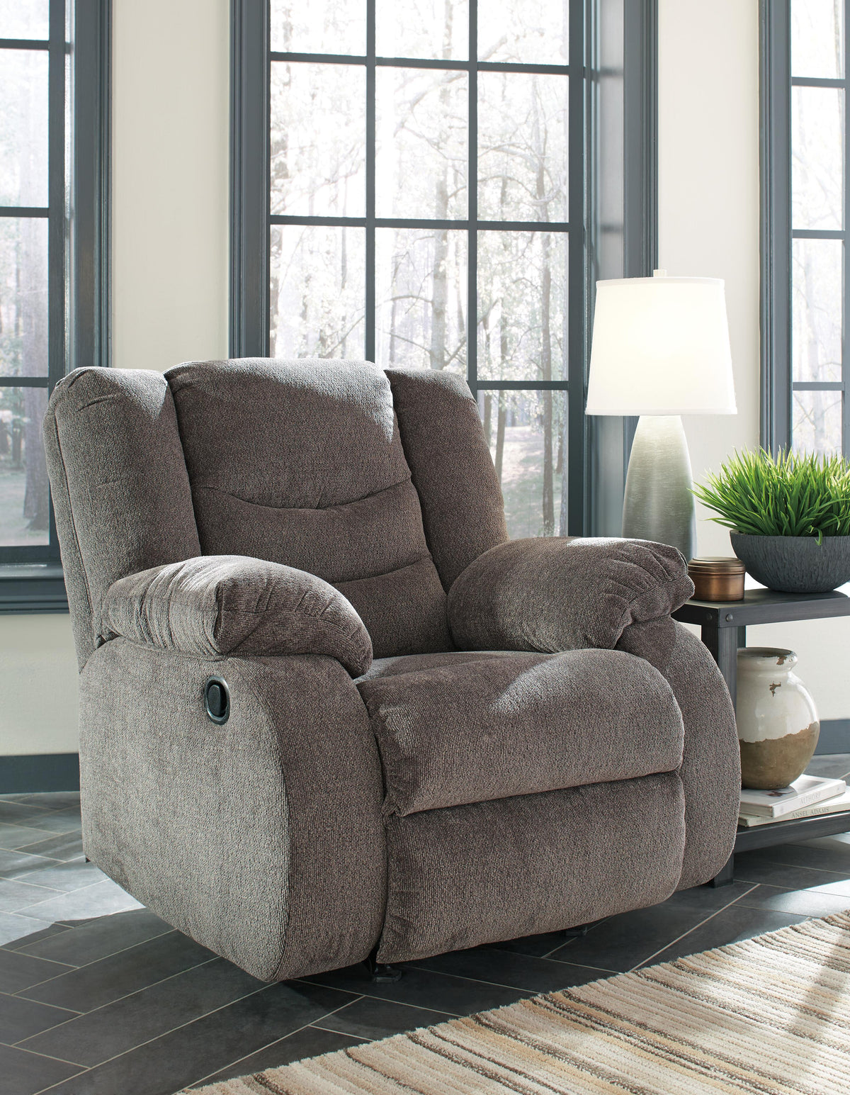 Tulen Rocker Recliner Chenille