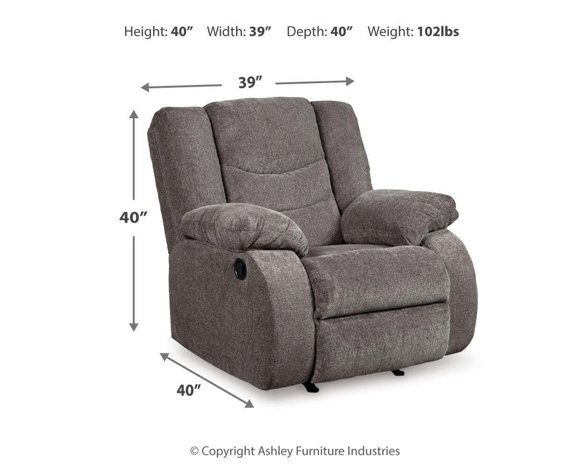 Tulen Rocker Recliner Chenille