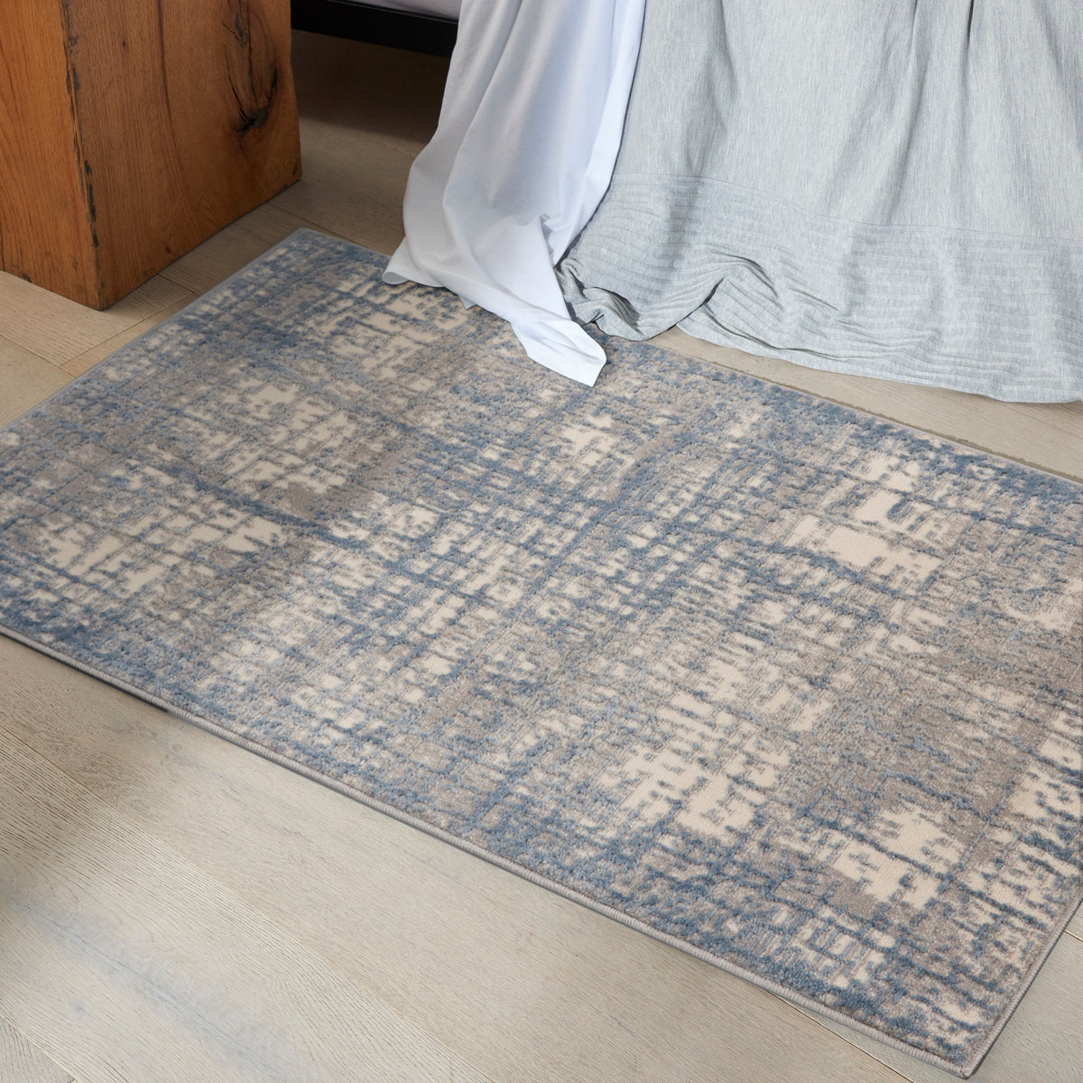CK950 Rush CK950 Ivory Blue Rug - room scene